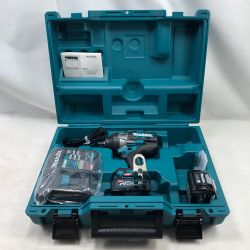 ◇◇ MAKITA マキタ 締め付け工具 インパクトレンチ 未使用品(S) 付属品完備 TW001GRDX ブルー Sランク