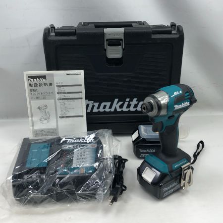 MAKITA マキタ 締め付け工具 インパクトドライバ 付属品完備 TD173DRGX ブルー