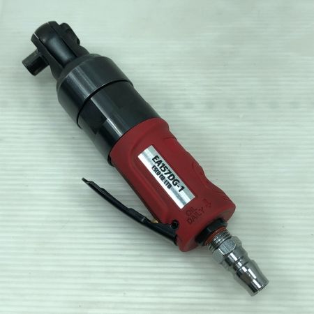  ESCO 工具 エアツール エアラチェットレンチ EA157DG-1 レッド