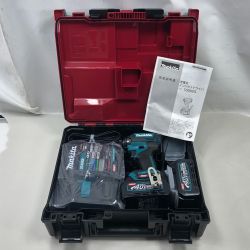 ◇◇ MAKITA マキタ 締め付け工具 インパクトドライバ 未使用品(S) 付属品完備 コードレス式 40v TD002GRDX ブルー Sランク