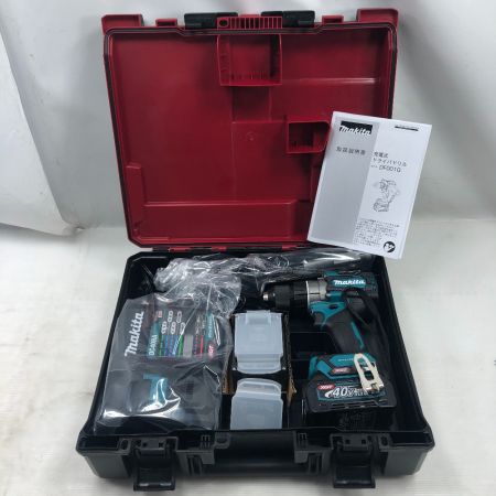  MAKITA マキタ 締め付け工具 ドライバドリル 未使用品(S) 付属品完備 コードレス式 DF001GRDX ブルー