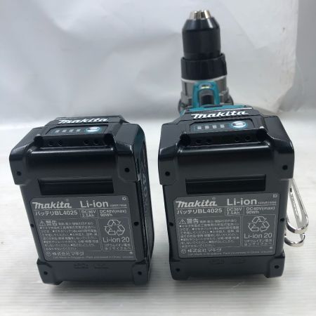  MAKITA マキタ 締め付け工具 ドライバドリル 未使用品(S) 付属品完備 コードレス式 DF001GRDX ブルー