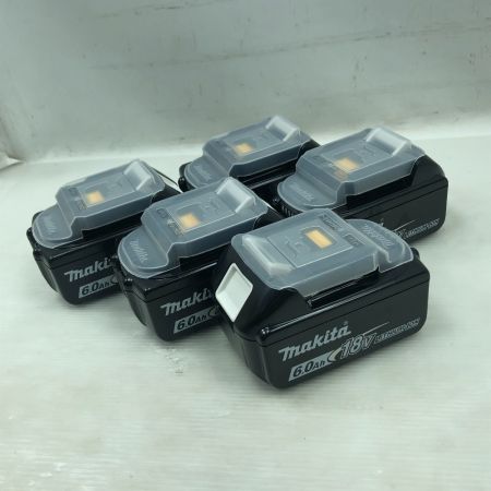  MAKITA マキタ 工具関連用品 バッテリー 未使用品(S) ５個セット BL1860B ブラック