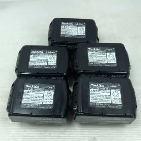  MAKITA マキタ 工具関連用品 バッテリー 未使用品(S) ５個セット BL1860B ブラック