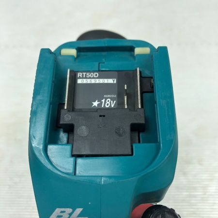  MAKITA マキタ 切削工具 充電式トリマ 本体のみ コードレス式 RT50D ブルー