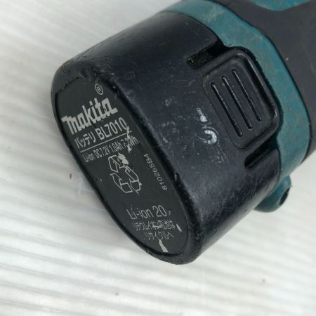  MAKITA マキタ 締め付け工具 インパクトドライバ 充電器・充電池1個・ケース付 TD022D ブルー