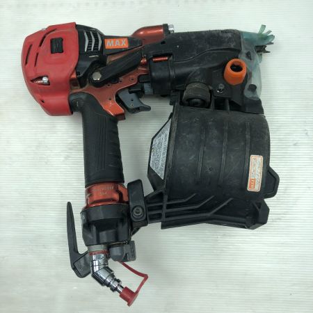  MAX マックス 工具 エアツール エア釘打ち HN-75N4(D) レッド