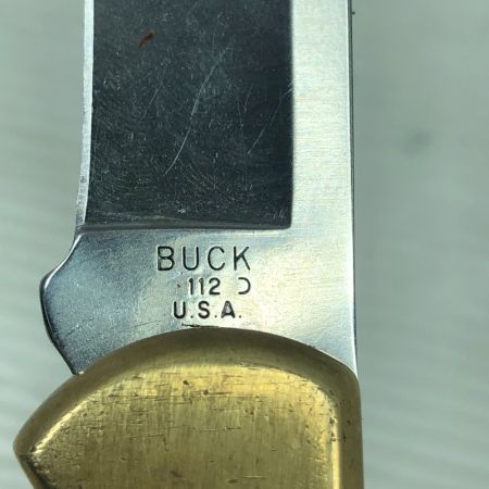  BUCK バック 112フォールディングナイフ 折畳 フィッシング アウトドア