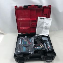 ◇◇ MAKITA マキタ 締め付け工具 インパクトドライバ 未使用品(S) 付属品完備 コードレス式 40v TD002GDRDXB ブラック Sランク