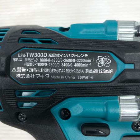  MAKITA マキタ 締め付け工具 インパクトレンチ TW300D ブルー