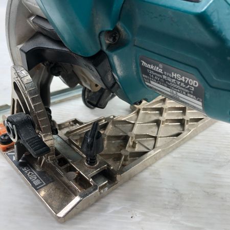  MAKITA マキタ 充電式丸ノコ コードレス式 14.4v  HS470D ブルー