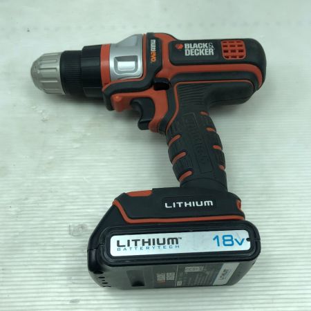  BLACK+DECKER ブラックアンドデッカー 切断工具 マルチツール 充電器・充電池2個・ケース付 EV0183 オレンジ