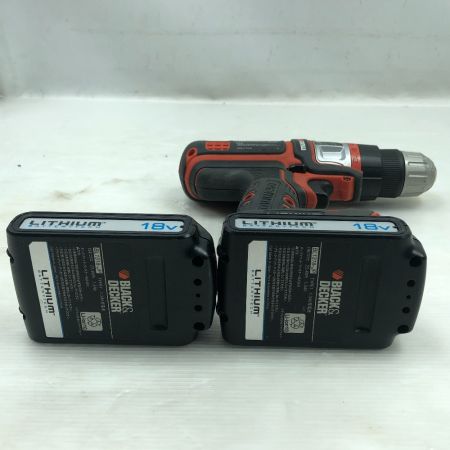  BLACK+DECKER ブラックアンドデッカー 切断工具 マルチツール 充電器・充電池2個・ケース付 EV0183 オレンジ