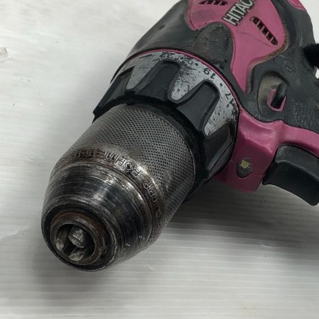  HITACHI 日立 締め付け工具 ドライバドリル 充電器・充電池2個・ケース付 DV14DSL パープル