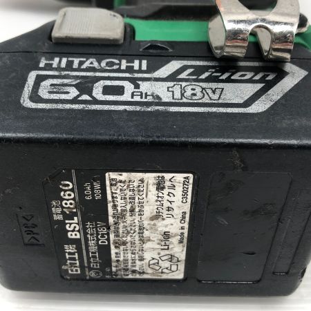  HITACHI 日立 締め付け工具 ドライバドリル 充電器・充電池1個付 DS18DBL2 グリーン