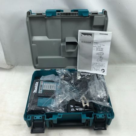  MAKITA マキタ 締め付け工具 ドライバドリル 未使用品(S) 付属品完備 DF484DRGXB ブラック