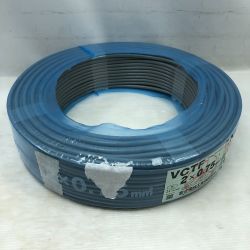 ◇◇ 富士電線工業 工具 電材 VCTF 未使用品(S) 2x0.75 2025年5月(令和7年) グレー Sランク