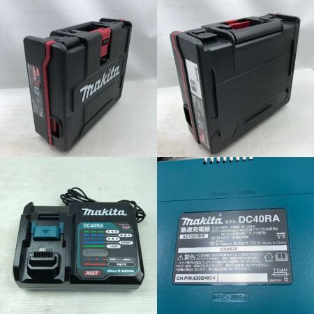  MAKITA マキタ 締め付け工具 インパクトドライバ 程度A 充電器・充電池2個・ケース付 TD002GRDXB ブラック