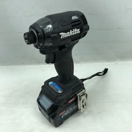  MAKITA マキタ 締め付け工具 インパクトドライバ 程度A 充電器・充電池2個・ケース付 TD002GRDXB ブラック