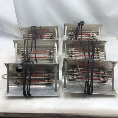  Panasonic パナソニック 工具関連用品 家畜用コルツヒーター 本体のみ 200v ６個セット NK-RH22CE シルバー