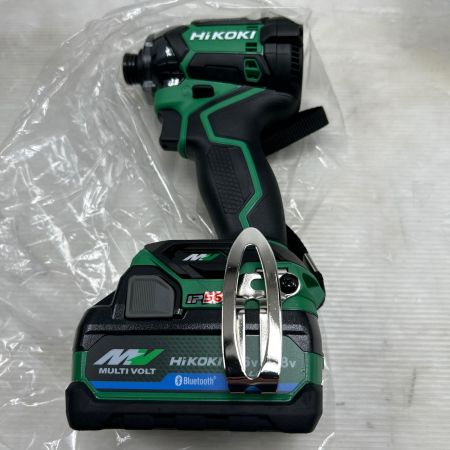  HiKOKI ハイコーキ インパクトドライバ 未使用品(S) 付属品完備 WH36DC グリーン