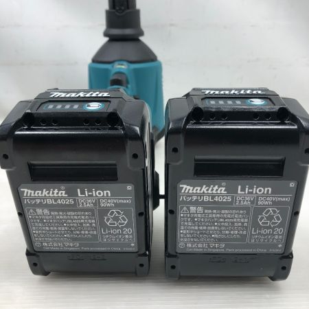  MAKITA マキタ 工具関連用品 充電式エアダスター 充電器・充電池2個・ケース付 AS001G ブルー
