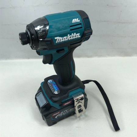  MAKITA マキタ 締め付け工具 インパクトドライバ 未使用品(S) 付属品完備 コードレス式 40v TD002GRDX ブルー