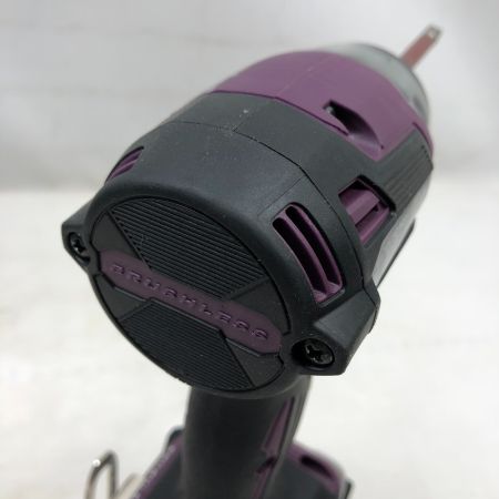 MAKITA マキタ 締め付け工具 インパクトドライバ 充電器・充電池2個・ケース付 TD173D パープル
