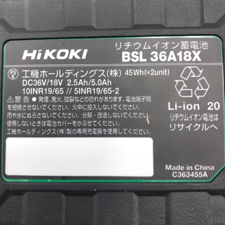  HiKOKI ハイコーキ 電動工具 全ネジカッタ 未使用品(S) 付属品完備 コードレス式 CL18DSLLXPKZ グリーン