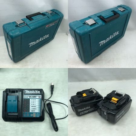  MAKITA マキタ 締め付け工具 アングルインパクトドライバ 充電器・充電池2個・ケース付 TL061D ブルー