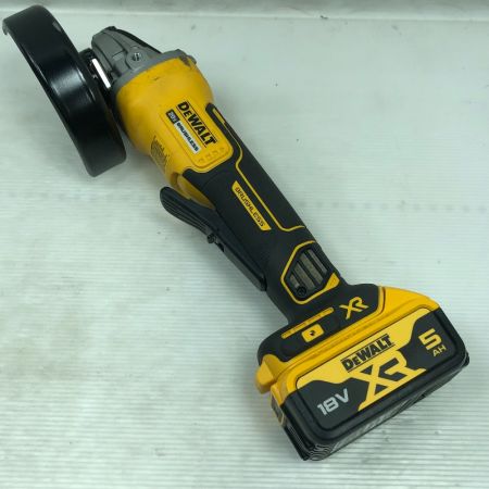  DEWALT 研磨工具 ディスクグラインダー 充電池1個付 DCG413 イエロー