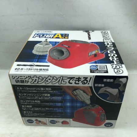  ニシガキ 工具関連用品 ドリ研 ACE 使用感有 鉄工ドリル研磨機 AB型 N-861 レッド