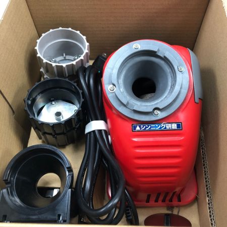  ニシガキ 工具関連用品 ドリ研 ACE 使用感有 鉄工ドリル研磨機 AB型 N-861 レッド