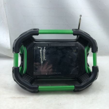 HITACHI 日立 工具関連用品 コードレスラジオ付テレビ アンテナ・リモコン付き コードレス式 UR18DSML グリーン