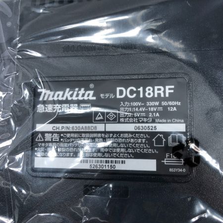  MAKITA マキタ 工具関連用品 充電器 未使用品(S) 3個セット DC18RF ブラック