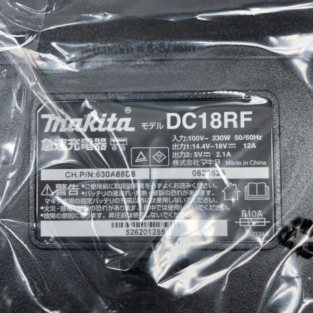  MAKITA マキタ 工具関連用品 充電器 未使用品(S) 3個セット DC18RF ブラック