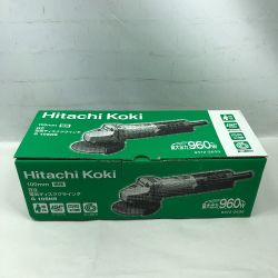 ◇◇ HiKOKI ハイコーキ 研磨工具 ディスクグラインダー 未使用品(S) 本体のみ G10SH5 ライトグレー Sランク