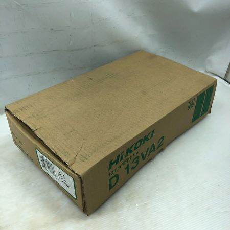  HiKOKI ハイコーキ 工具関連用品 電子ドリル 未使用品(S) 本体のみ コード式 100v D13VA2 グリーン