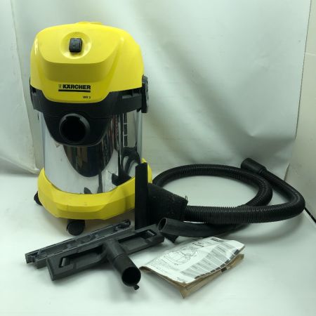  KARCHER ケルヒャー 工具関連用品 バキュームクリーナー ホース・ノズル付 コード式 WD3 イエロー