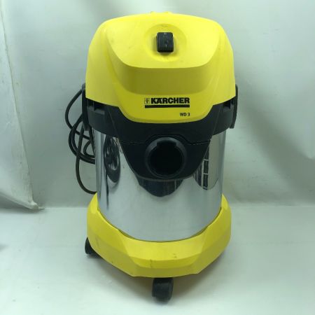  KARCHER ケルヒャー 工具関連用品 バキュームクリーナー ホース・ノズル付 コード式 WD3 イエロー