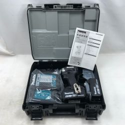 ◇◇ MAKITA マキタ 締め付け工具 インパクトドライバ 未使用品(S) 付属品完備 TD173DRGXB ブラック Sランク