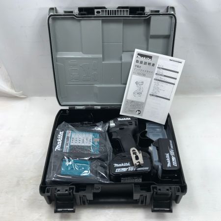  MAKITA マキタ 締め付け工具 インパクトドライバ 未使用品(S) 付属品完備 TD173DRGXB ブラック