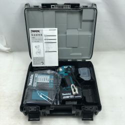 ◇◇ MAKITA マキタ 工具 インパクトドライバ 未使用品(S) 充電器・充電池1個・ケース付 TD173DRGX ブルー Sランク