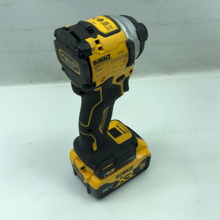  DEWALT 締め付け工具 インパクトドライバ 充電器・充電池3個・ケース付 DCF850 イエロー