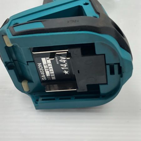  MAKITA マキタ 研磨工具 ディスクグラインダー 本体のみ コードレス式 GA403DN ブルー