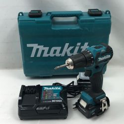 ◇◇ MAKITA マキタ 締め付け工具 ドライバドリル 充電器・充電池2個・ケース付 DF332DSMX ブルー Cランク