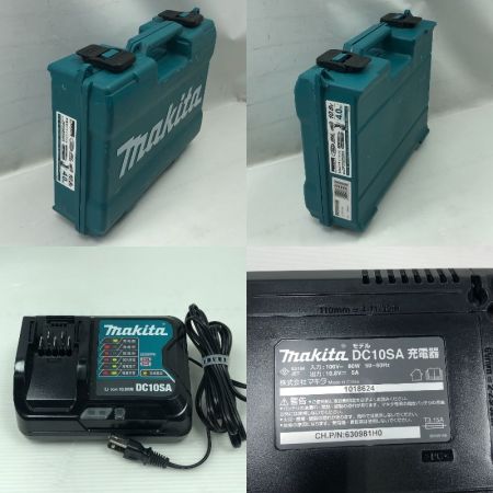  MAKITA マキタ 締め付け工具 ドライバドリル 充電器・充電池2個・ケース付 DF332DSMX ブルー