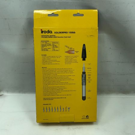  iroda 工具関連用品 ガス式はんだごて 未使用品(S) 美品 EA304ZF