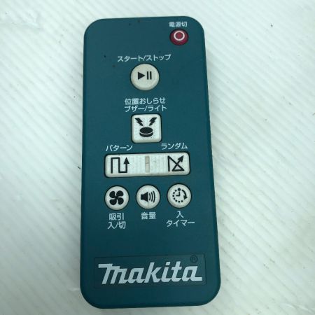  MAKITA マキタ 工具関連用品 ロボットクリーナー リモコン付 コードレス式 RC200D ブルー