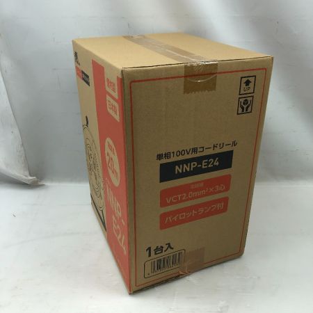  NICHIDO 工具関連用品 コードリール 未使用品(S) 電線長20ｍ 単相100V用 NNP-E24